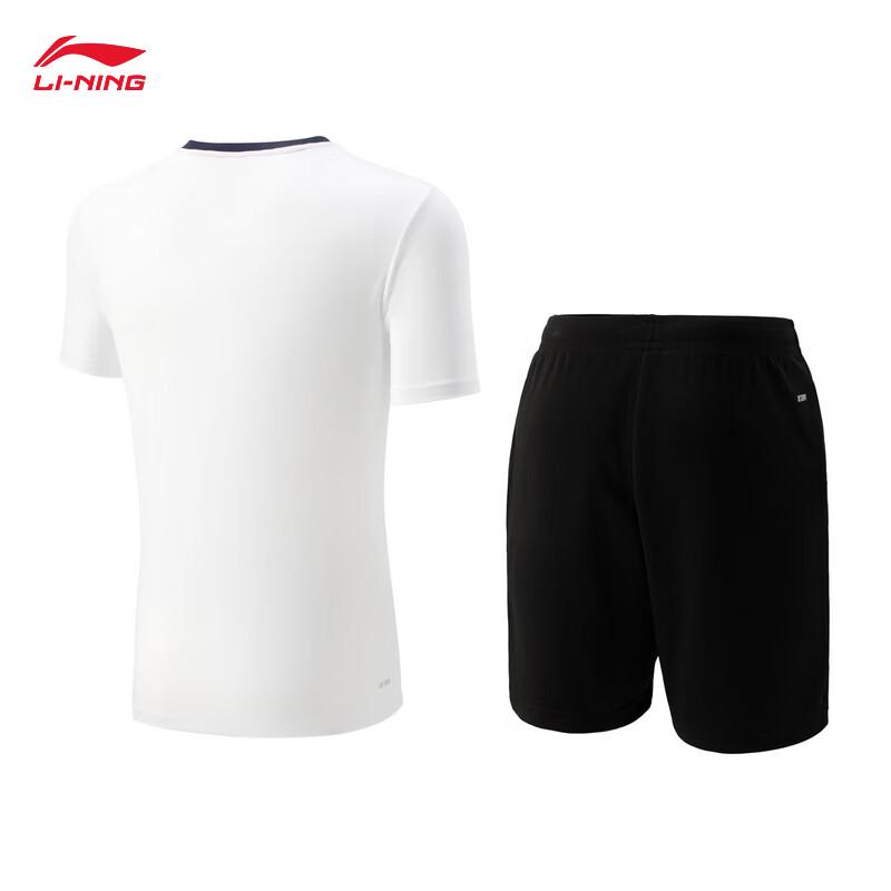 Li-Ning Unisex V-Neck Badminton T-Shirt & Shorts Set 3XL