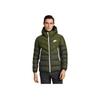 Nike Logo Zip Hooded Down Jacket Men Outerwear Olive-Green DV0754-326
