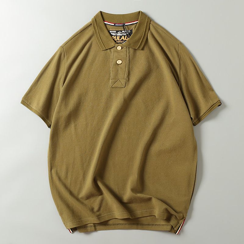 Export to Japan Foreign Trade Tail Order Polo Shirt Short-Sleeved T-shirt