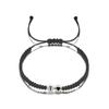 26 Letters Initial Heart Bracelets for Lovers A-Z Letter Luminous Personalized Name Braided Bangles Women Men Friendship Jewelry