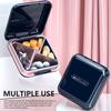 UNTIOR 4 Grids Pill Organizer Portable Mini Medicine Pill Case Sealed Moisture-proof Large Capacity Pill Storage Box