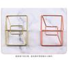 Miumi - Geometric Alloy Makeup Sponge Holder