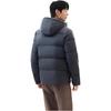 Anta Solid Color Zipper Hooded Versatile Casual Simple Down Jacket Men Outerwear 952547901-4