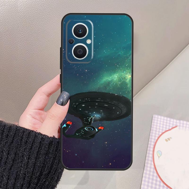 Space Ship Art Funda For OPPO Reno 11 12 13 14 Pro 11F 12F 13F 14F 7 8 Lite OPPO Find X9 X6 X5 X8 Pro Case