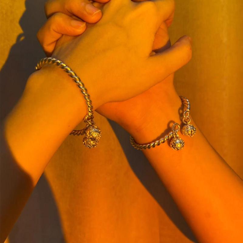 Chime Bell Bracelet Palace Bell Retro Bracelet Gift for Girlfriend Same Style Wind Chime