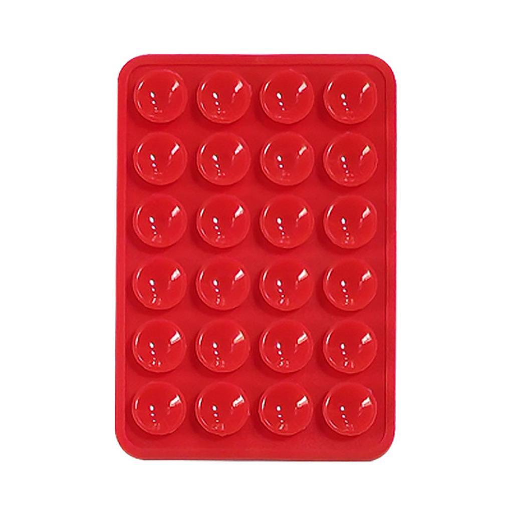 Silicone Suction Cup Phone Holder Multifunctional Suction Cup Wall Stand Square Anti-Slip Single-Sided Case Mount Back Sticker