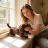 Dachshund Plush Toy, Realistic Dog Doll, Birthday Gift, Plush Toy