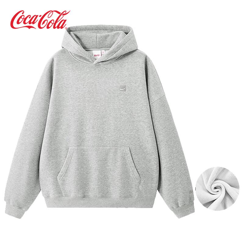 Coca-Cola Men's Embroidered Hooded Sweatshirt