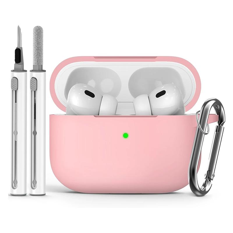 Case For Apple Airpods pro Case Earphone Accessories Wireless Bluetooth Headset Silicone Air Pod Pro 2 Cover With Cleaner Kit