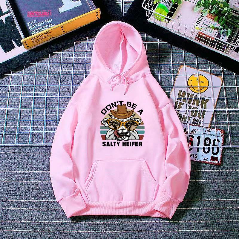 Ladies Velvet Hooded Sweatshirt for Autumn Winter Women Casual Large Size Loose Hoodies Pullover Tops
