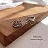 Women's Retro Good Luck Open Chain Ring - Korean Style Trendy Index Finger Jewelry