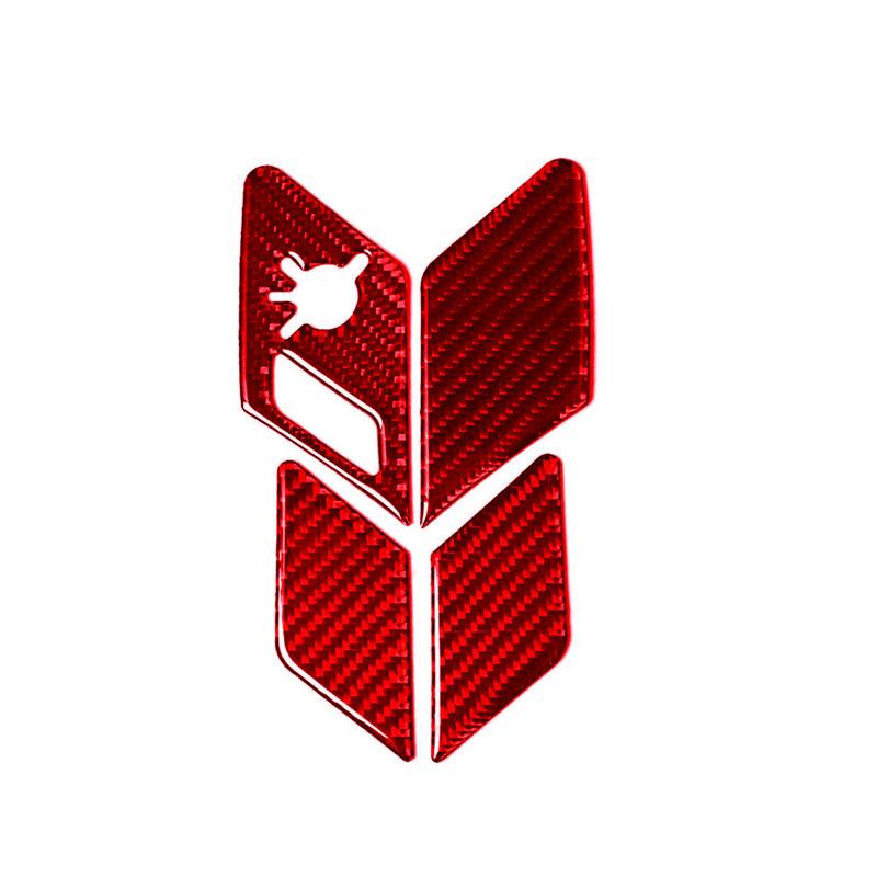 Red Car Interior Decoration Protection Carbon Fiber Sticker For Volkswagen VW Golf 7 GTI MK7 2014-2019 Auto Styling Accessories