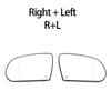 Left & Right Side Mirror Glass Rear View Rearview Exterior  Angle for 2017- Jeep Compass MP Accesorios