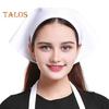 Triangle Head Scarf Women Hair Bandana Waiter Work Headscarf for Kitchen Restaurant Female Chef Cap for Bakers Baristas Cleaners