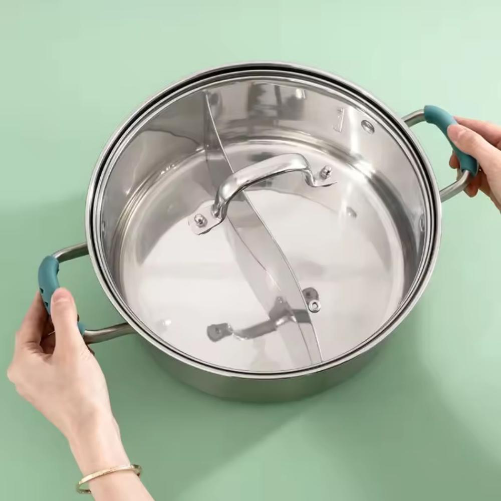 Silicone Pot Handle Covers Heat Resistant Anti-Scald Kitchen Accessories for Pans Pots Cookware Reusable Non-Slip Handle Sleeves