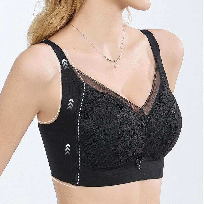 Breast Collection Bra Women's Top Support Bra Women's Thin Full Cup Bra Push Up Bra