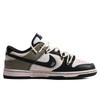 Dunk Quick Dry Resistenti all'Abrasione Balance Scarpe da Skateboard Basse GS Nero Marrone CW1590-100(TeamM- S-BOX)
