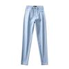 Women's High-Waisted Skinny Stretch Jeans - Slim Fit, Butt-Lifting, Pencil Style for Spring & Summer