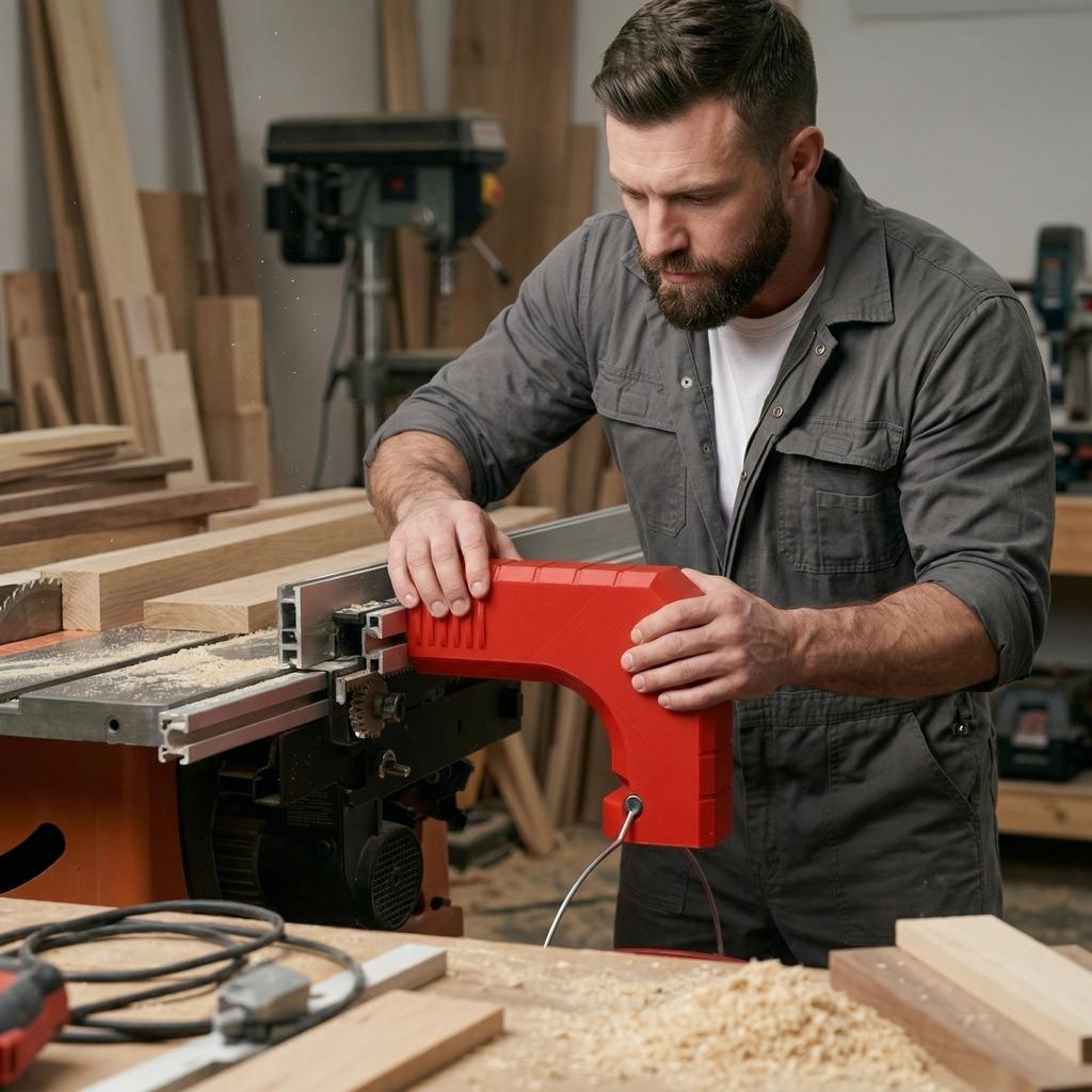 3D Printed Special Hook Collection Adapter Table Saw, Woodworking Collection And Storage Accessory