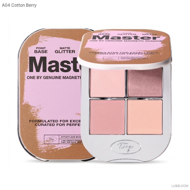 TooQ Uma Paleta de Sombra Magnética Original 4 Cores (+Presente grátis)