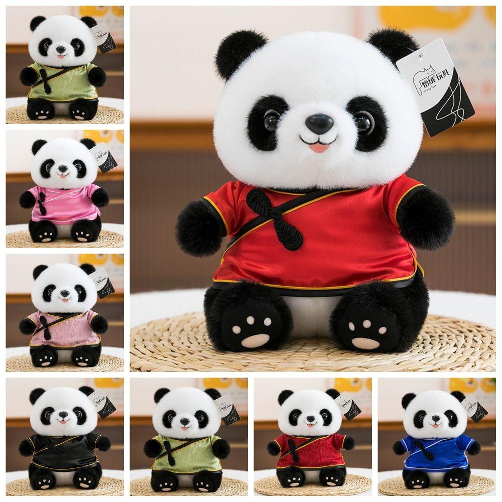 Soft Pillow Plush Panda Pendant Chinese Style Stuffed Animal Toys Panda Plush Toy  Xmas Present