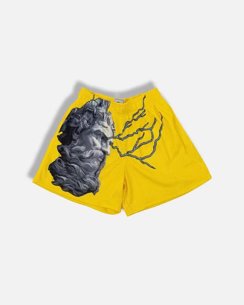 Trendy American Mesh Basketball Shorts - Quick-Dry Casual Sports Shorts