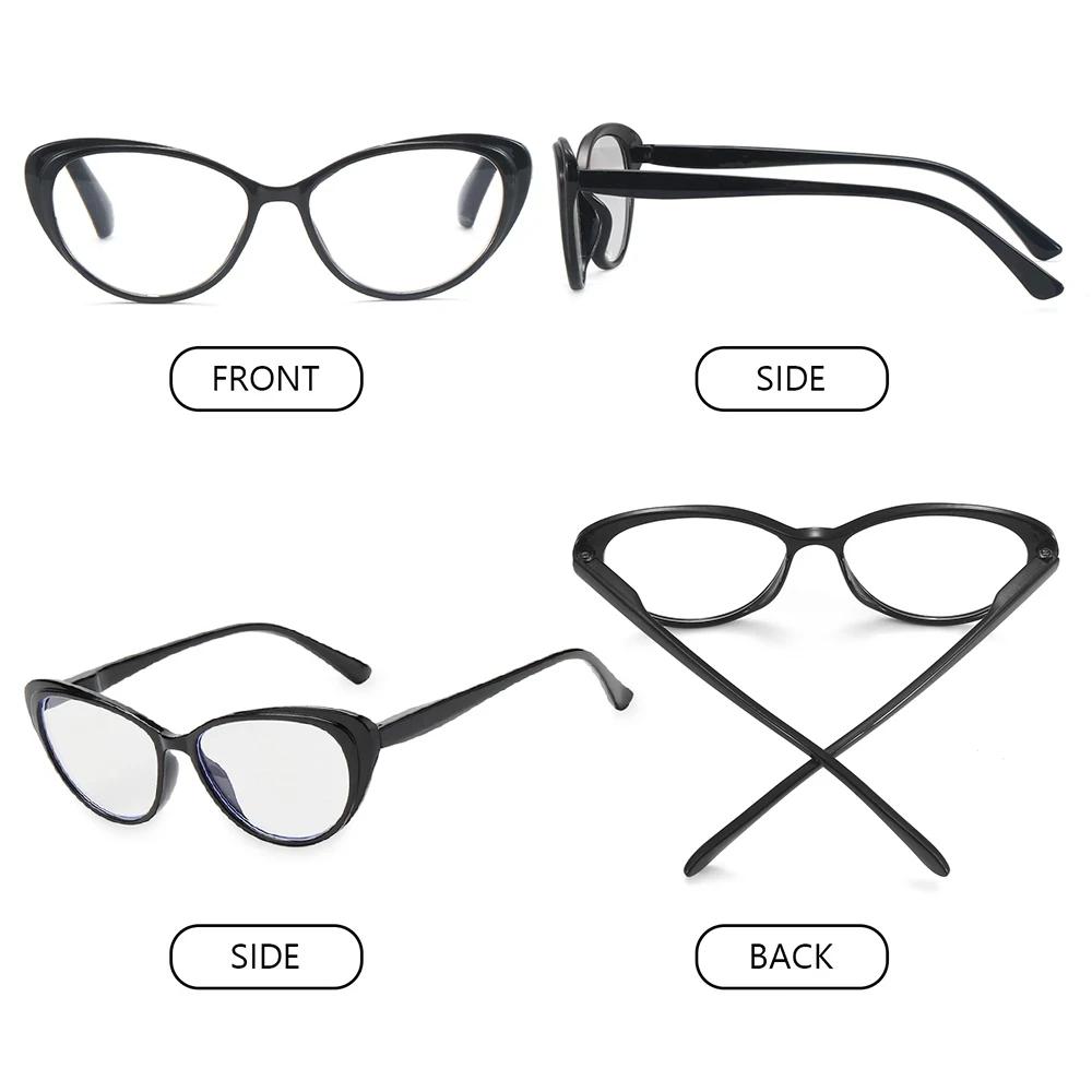Fashion Cat Eye Women Reading Glasses Men Hyperopia Eyeglasses Computer Presbyopia Diopter