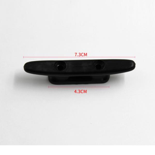 8 Pieces 3' Black Nylon Closed Base Marine Boat & Dock 3 Inch Cleat