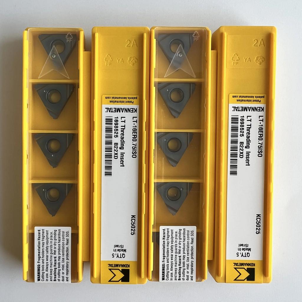 KENNAMETEL / LT-16ER0.75ISO KC5025 / Original Carbide Blade 10 Pcs