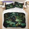 Alien Space Horror Bedding 1 Duvet Cover 2 Pillowcase Without Core Christmas Birthday Gift Duvet Cover And Pillowcase Bedding Set Bedding