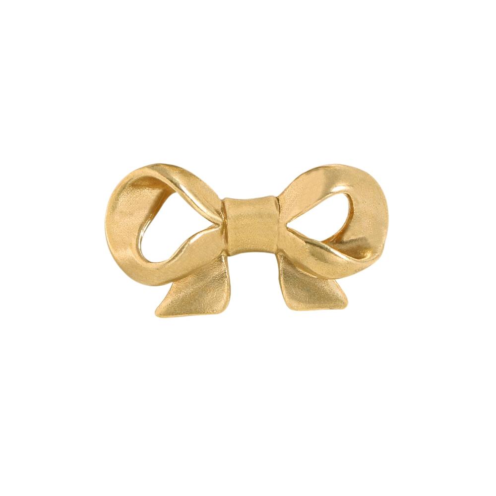 Retro Bow Tie Brass Handle Gold Color Wardrobe Drawer Pulls Creative Cabinet Door Knobs  Cupboard