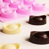 9 Cavities Silicone DIY Chocolate Mould Cake Mould Mouse Moulds Gold Ingot Shape