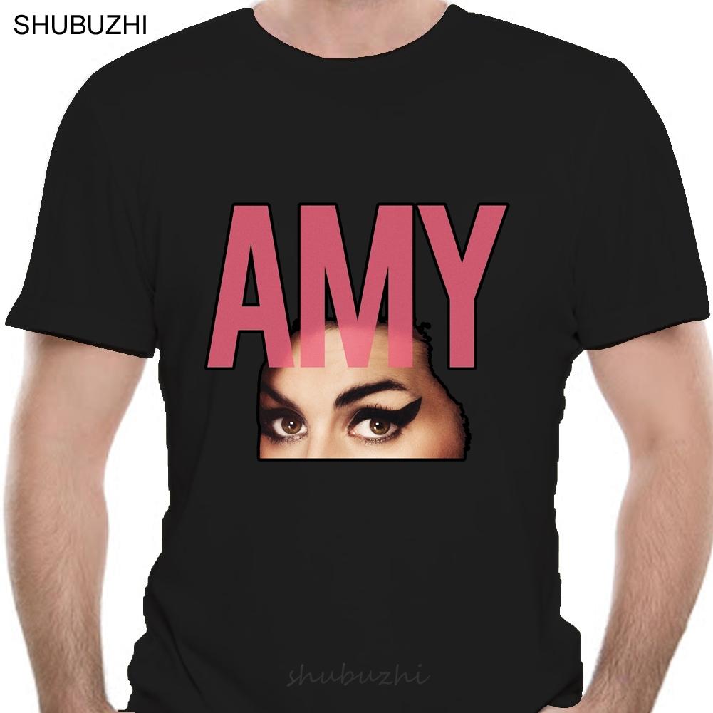 Nuova Amy Winehouse Amy Cantante Jazz Unisex Maglietta Nera Taglia S5XL Maglietta alla Moda Unisex Cotone Marca Maglietta