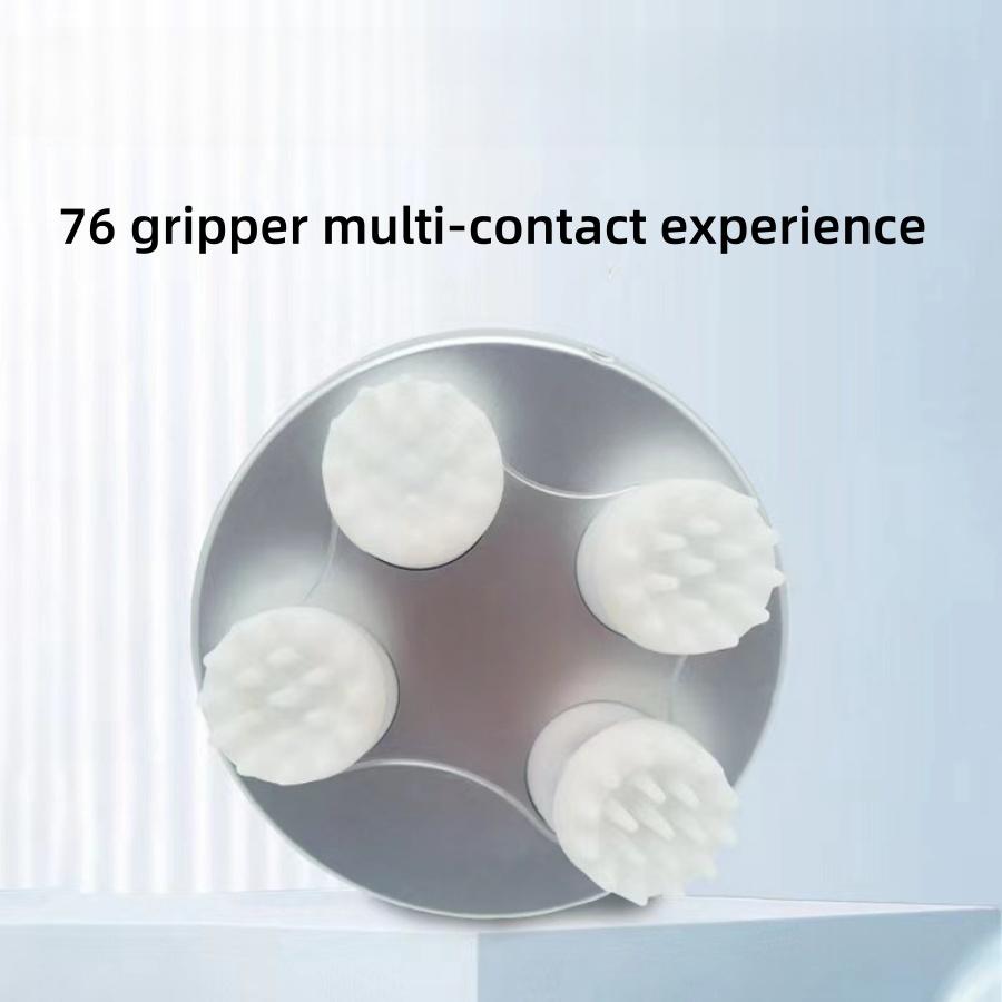 Elektrický vibrační masážní přístroj hlavy 3rychlostní nastavitelný masážní přístroj na pokožku hlavy pro fitness fitness nástroj na masáž hlavy Masajeador