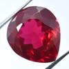 Natural 10.30 Ct Mozambique Treated Red Ruby Pear Shape   Loose Gemstone
