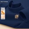 Men's Semi-High Collar Long Sleeve Casual T-Shirt