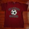 Vintage Russell Athletics Stanford University Fußball Weinrot Shirt Gr. M USA Hergestellt