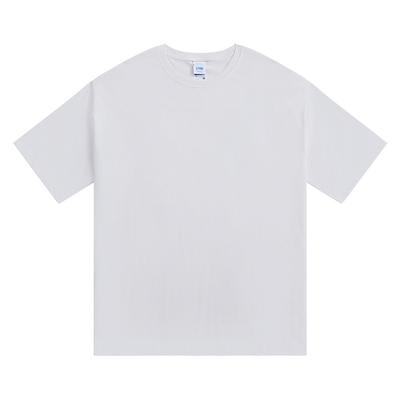 Kurzärmeliges T-Shirt Herren Schwergewicht 270g Schlichte Reine Baumwolle Lässiges Oberteil im Sommer