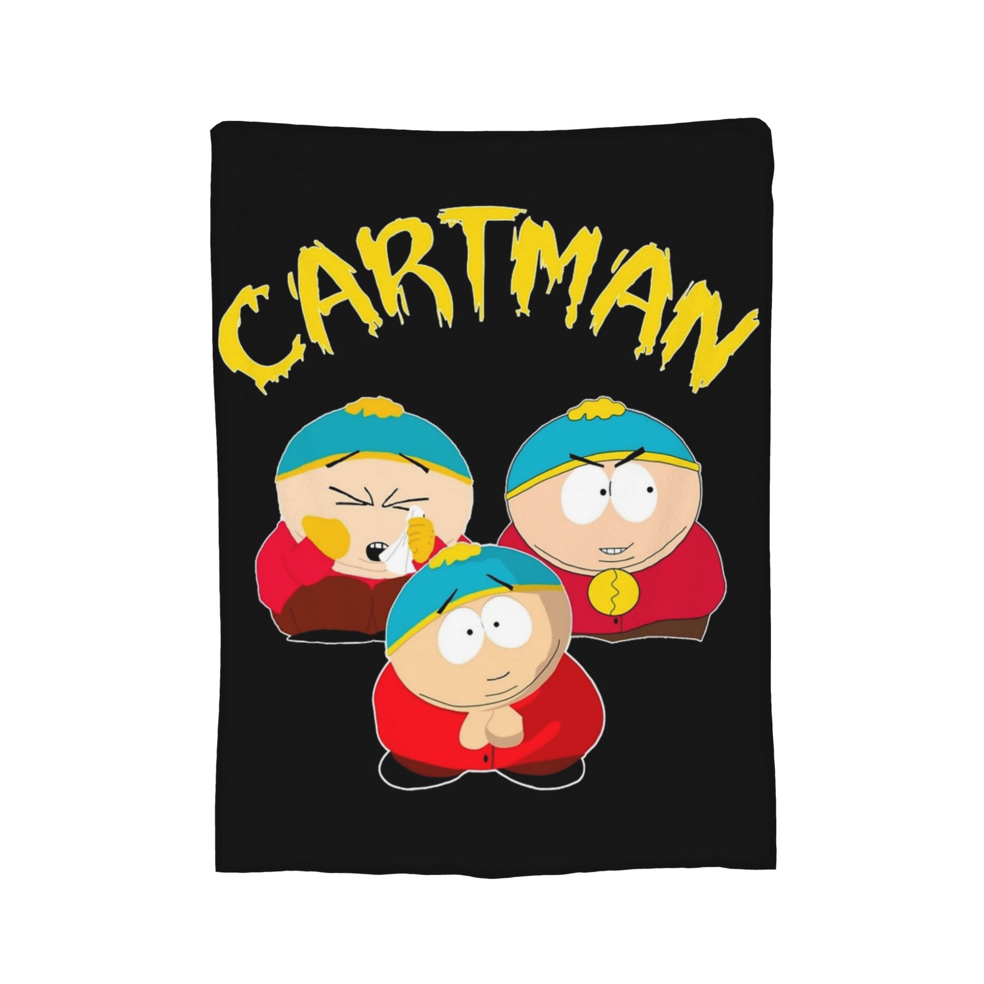 

I Love Cheesy Poofs South-Parks Blanket Fleece Print Cartman Multifunction Lightweight Thin Throw Blanket for Home Couch Quilt 130x150cm