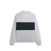 Kith Rugby Nelson Collared Pullover Light Heather Grey Men Tops KHM033431-002