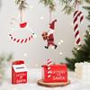 Christmas Party Nordics Christmas Decoration Metal Pendant Christmas Tree Room Party Holiday Decoration Ornaments