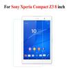 2PCS 9H Tempered Glass For Sony Xperia Tablet Z2 SGP541 Z3 Compact Tablet 8.0" Z4 SGP771 10.1" Screen Protector Glass Film