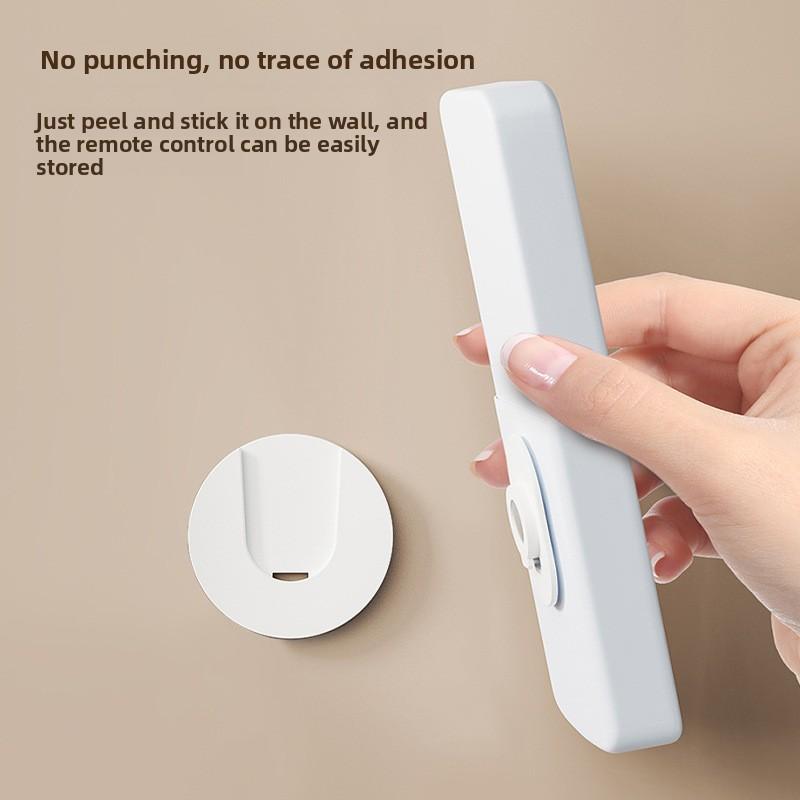 Wall-mounted Router Storage with Magnetic Attachment Hole-free Socket Strip and Hook System