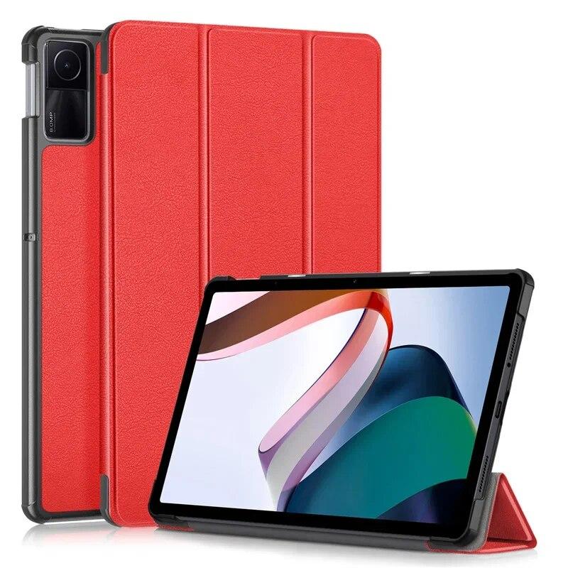 Flip Case for Xiaomi Pad 6 Mi Pad 5 Pro Tablet Cover Tri-folding Stand for Redmi Pad SE 11 2023 Redmi Pad Case Cover Auto Wake Sleep