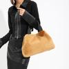 2025 autumn and winter plush cute girl shell bag solid color handbag ins versatile fashion shoulder bag messenger bag
