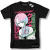 Cyberpunk Edgerunners 2077 Shirt Anime Lucy Rebecca David Cosplay Gamer T-Shirt