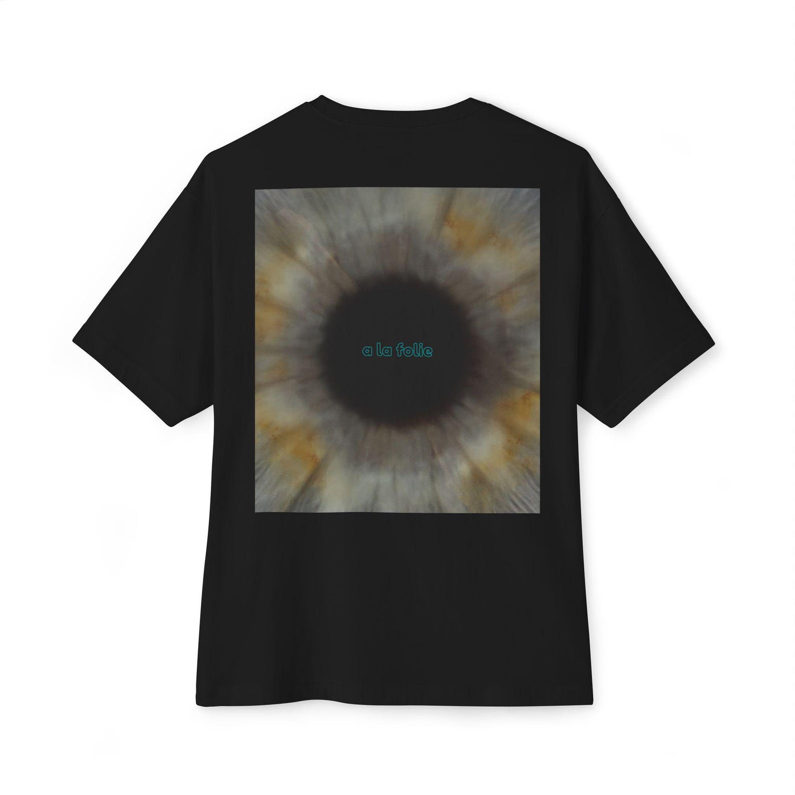 Iris Eye Graphic Tee | Back Print, Anatomical Eye Artwork 4XL