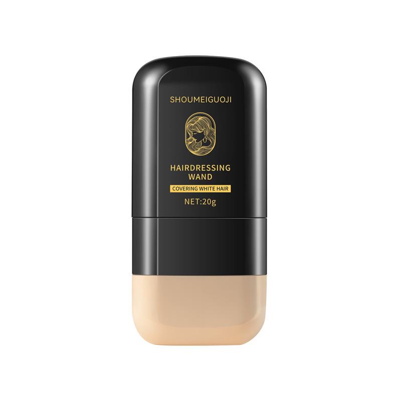 Cross-Border Gray Hair Cover Stick: Disposable Hair Dye Pen