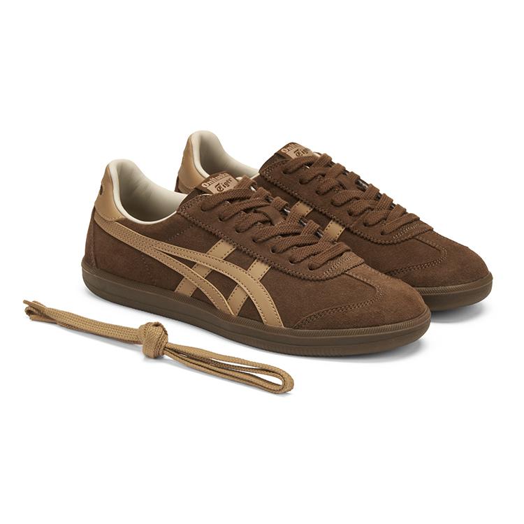ONITSUKA TIGER Tokuten Retro Versatile Durable Low-Top Lifestyle Casual Shoes Unisex Sneaker Dark-Brown 1183C562-200