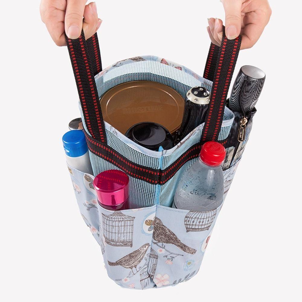 Bag Flower Printing Wash Pouch Cosmetic Bags Korean Storage Bags Toiletry Handbag Women Clutch Bag